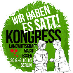 Wir haben es Satt – Kongress